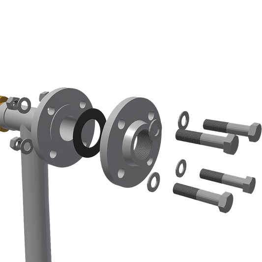 Flanschanschluss-Set DN50 Zubehör - Serien KS 11000 bis KS 15D
